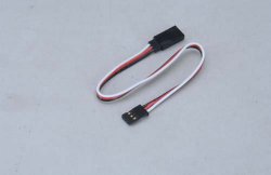 Futaba Type Ext Lead 100mm - Click Image to Close